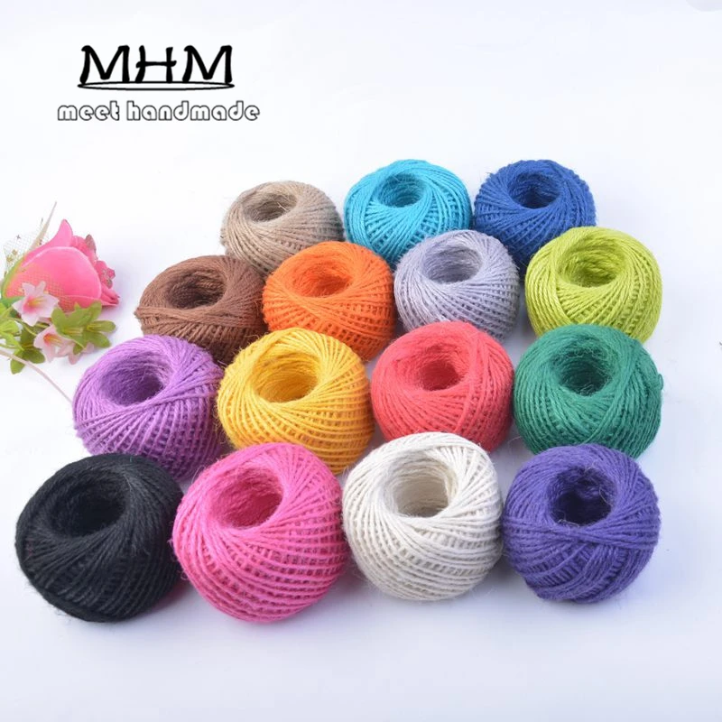 Шнурок ручной работы из натурального сизаля 2 мм 50 м|twisted jute rope|jute roperope twisted |