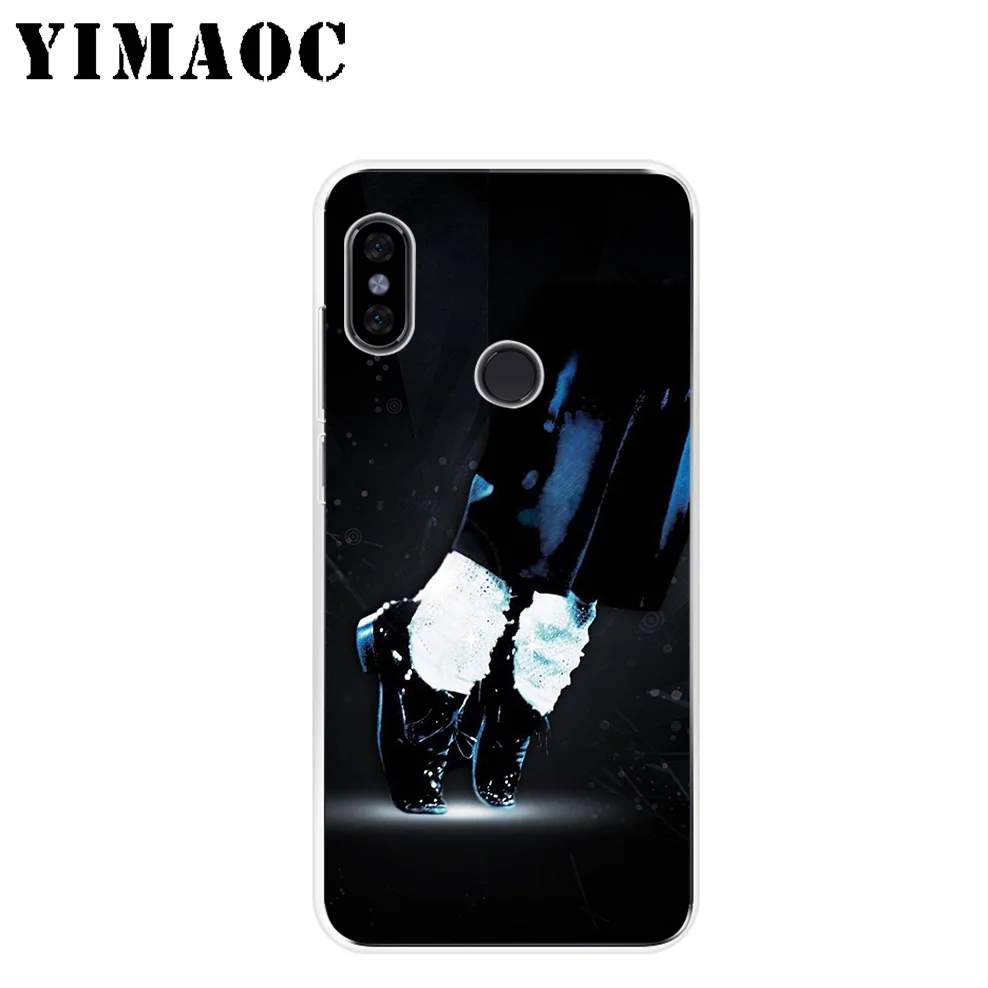 Мягкий силиконовый чехол YIMAOC с Майклом Джексоном для Xiaomi Redmi 6 6A 5A 5 S2 Puls Note 8 7 4X4 4A Pro