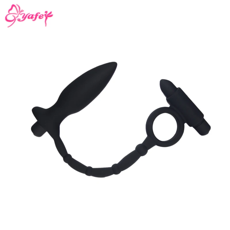 YAFEI мужской фантазийный силиконовый вибратор массажер простаты стимулятор