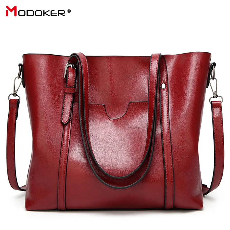 Сумки из искусственной кожи Женские винтажные большие вместительные дамские