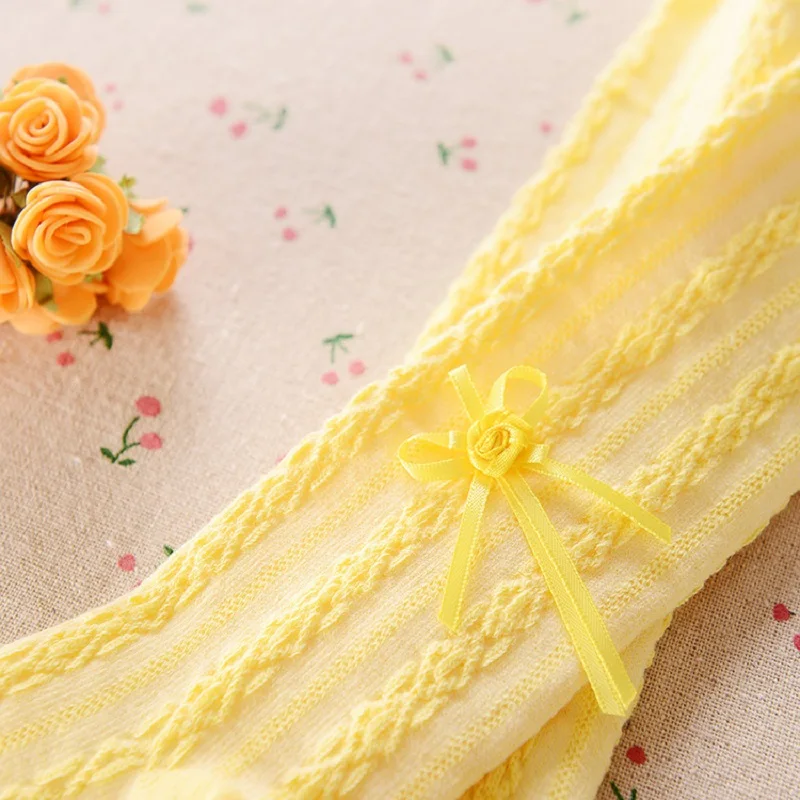 Колготки детские хлопковые эластичные на возраст 0 4 года 7 цветов|girls stockings|child