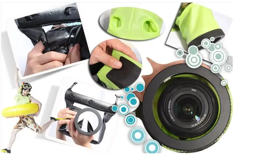 Водонепроницаемая сумка TteooBL для цифровой зеркальной камеры 20 м воды | Спорт и