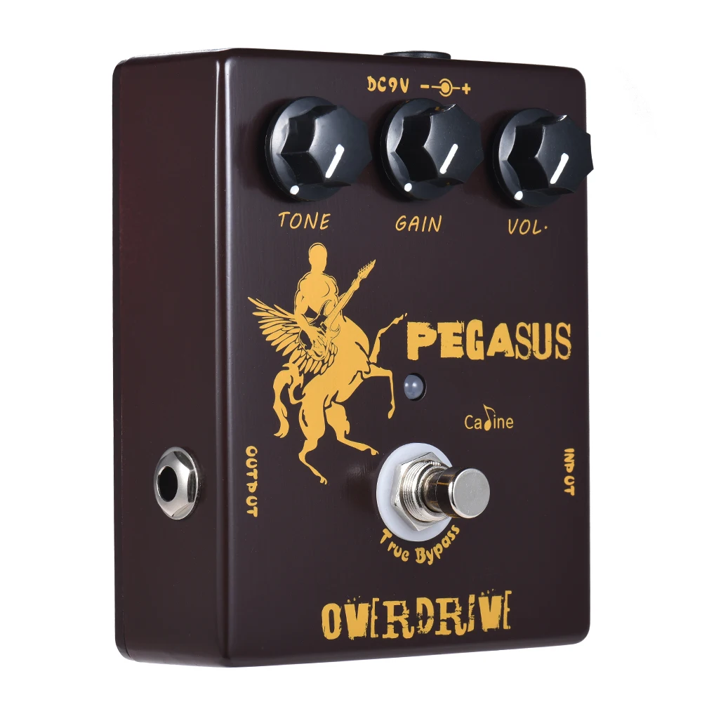 Хорошее качество Caline CP 43 педаль для гитарного эффекта овердрайв из алюминиевого