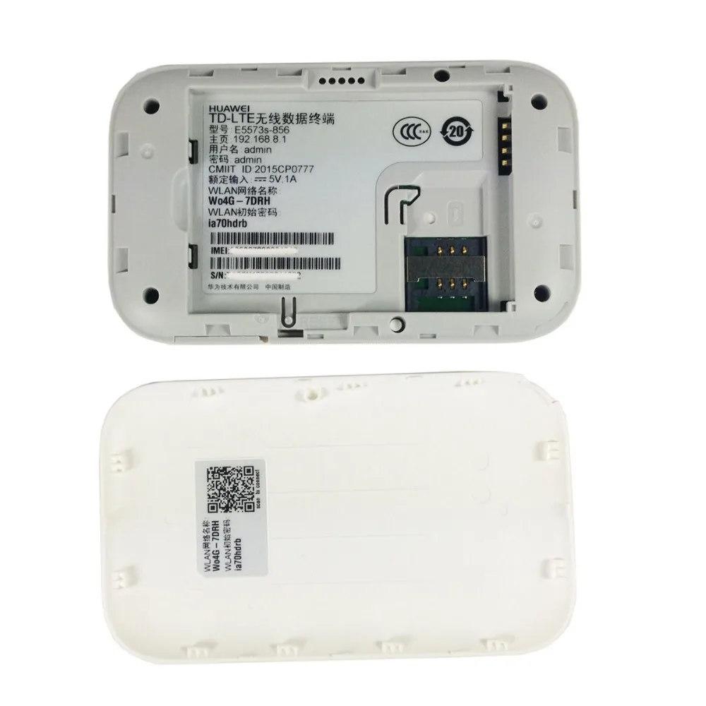 Разблокированный Мобильный Wi Fi роутер HUAWEI E5573s 856 4G LTE FDD/TDD 150 Мбит/с|modem mobile|4g lte wifi