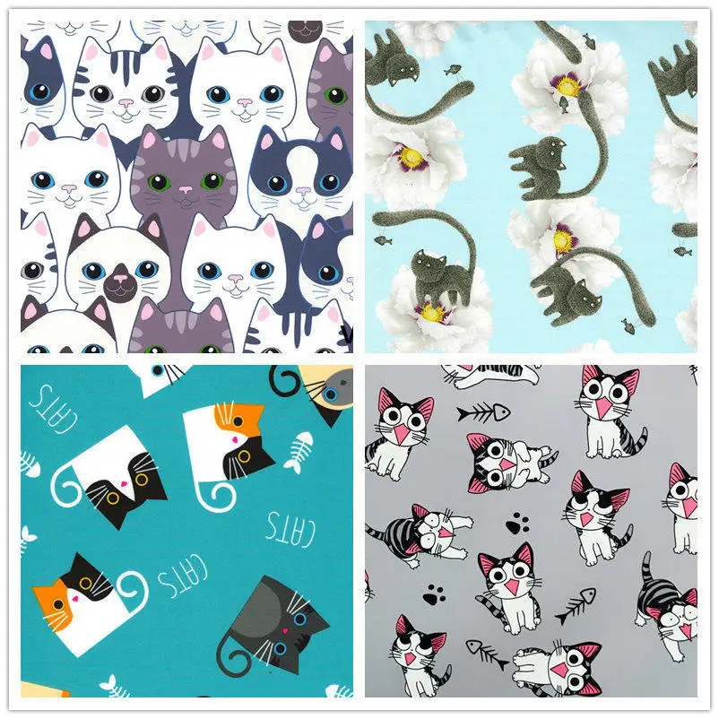 Тканевые ярды с принтом зданий и домов для подушек одеял ткани шитья скатерти Telas