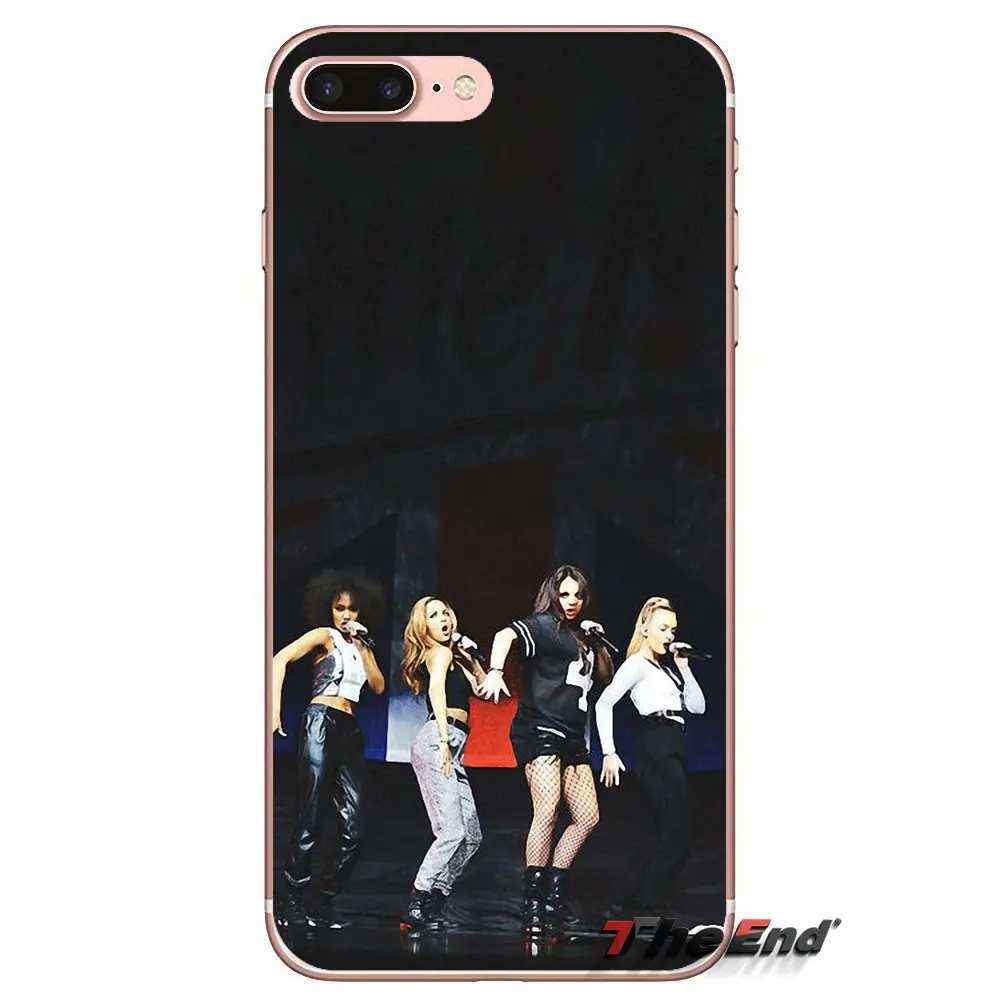 Силиконовый чехол для iPhone X 4 4S 5 5S 5C SE 6 6S 7 8 Plus Samsung Galaxy J1 J3 J5 J7 A3 A5 2016 2017 Little Mix UK girls