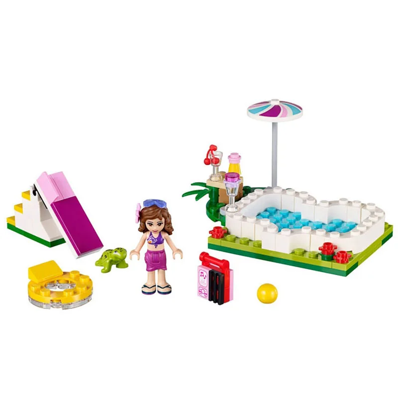 2017 новое поступление девушка друг серии летний бассейн отдых 85 шт./лот