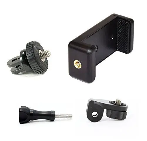 

Universal Smartphone Holder and Conversion Adapters for Any Smartphone. gopro