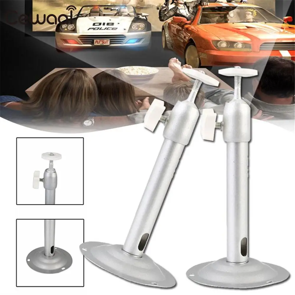 Cewaal Universal 360 Degrees 180mm Aluminum Alloy Mini LCD DLP Projector Ceiling Wall Mount Bracket Camcorder Holder Stand