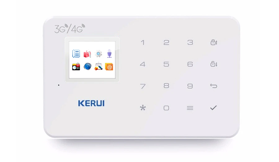 kit 1 KERUI G183 WCDMA 3g 1,7 дюймов TFT цветной экран дисплей сигнализация s Беспроводная GSM домашняя охранная сигнализация наборы - Цвет: kit 1