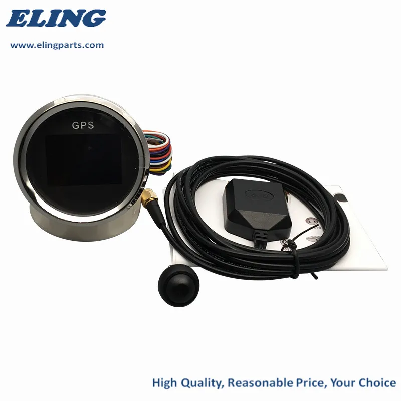 Цифровой GPS спидометр одометр настраиваемый для лодок яхт мотоциклов и