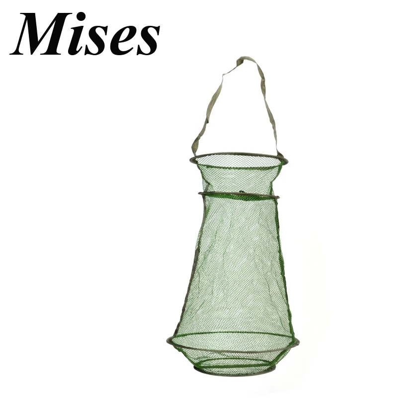 Mises Pot bellied Skim покрытие Рыбная корзина 33 см * 55 маленький размер нейлоновая