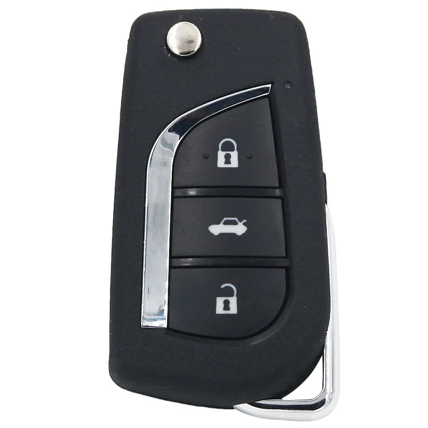 Обновленный дистанционный брелок 314 МГц 4D72 чип для Toyota Corolla 2012-2015 P/N: 89070-12A20 TOY43 Blade |