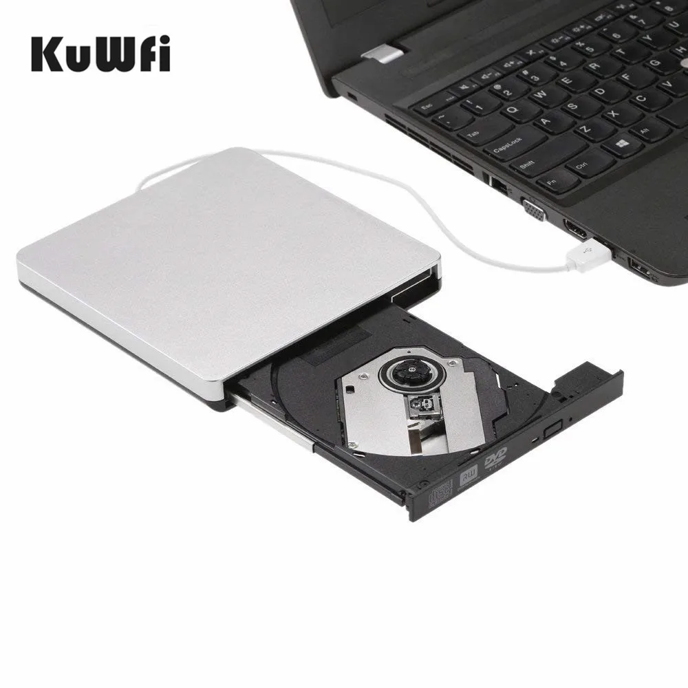 Внешний DVD привод USB 2 0 для CD записывающее устройство проигрыватель ноутбук
