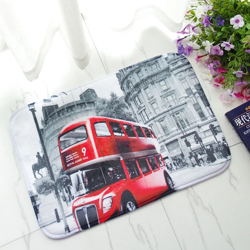 Soft Bath Mat Memory Foam Non-Slip Bathroom Carpet Kids Living Room RugFamous Drawing Animal Indian Many Designs Mats | Дом и сад