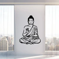buddha wall sticker home decor vinyl wall stickers for living room bedroom sticker mural room decoration wall decals