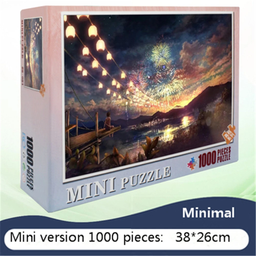 VAVIS TOVEYMini 1000 шт. самая маленькая 3d головоломка сложная древесная целлюлозная