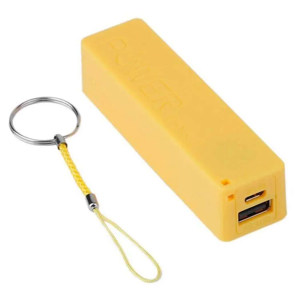 USB внешний аккумулятор зарядное устройство чехол DIY коробка для iPhone Смартфона MP3