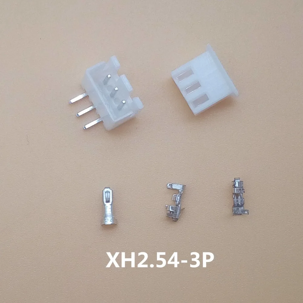 50 комплектов XH2.54 2p 3p 4p 5p 6p 12pin 2 54 мм Шаг Терминал комплект/корпус/штыревой