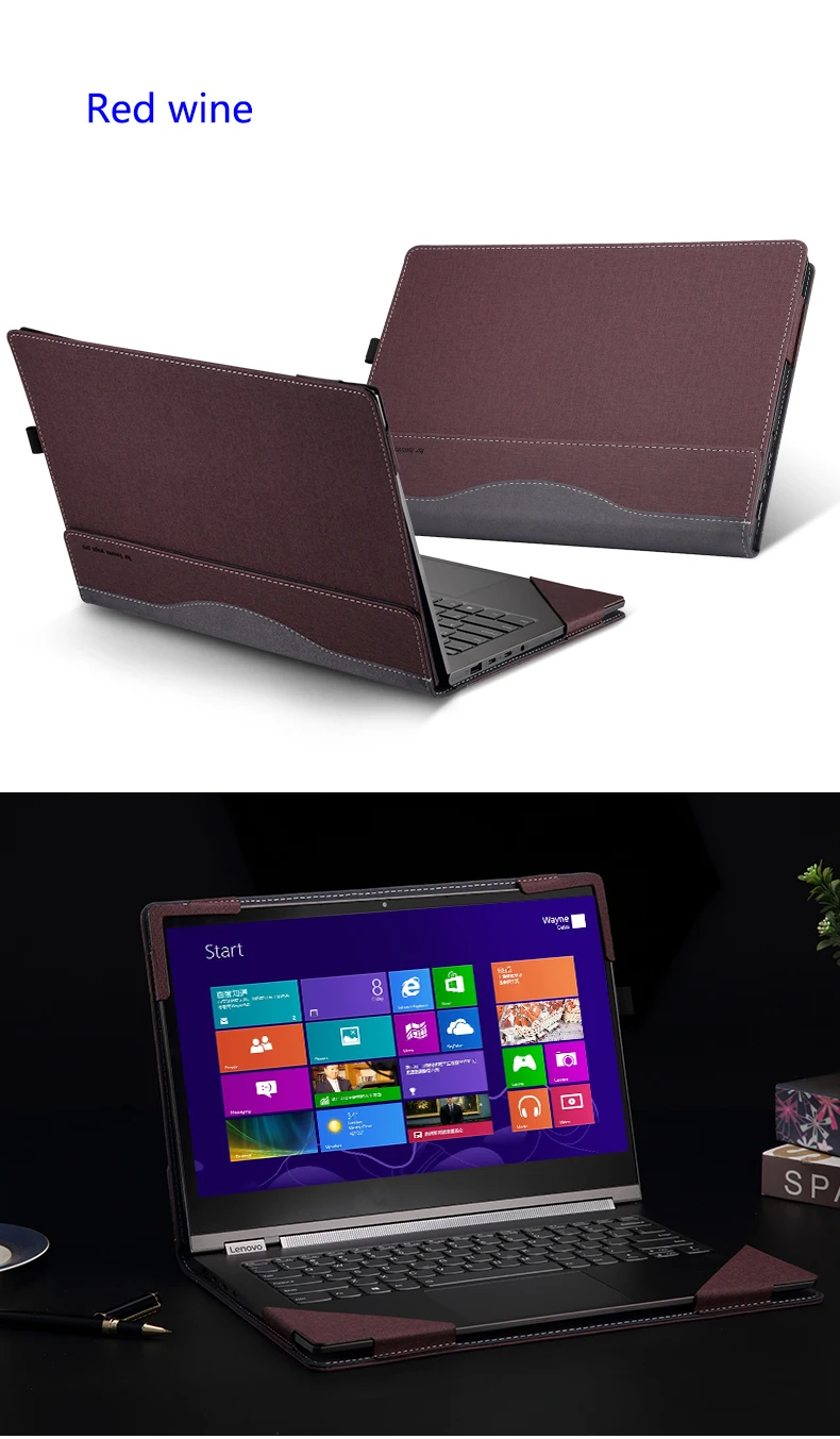 Чехол для lenovo Йога C930 13," 920 910 900 сумка для ноутбука, для занятий йогой 7 Pro 13IKB 6 5 4 Pro из искусственной кожи защитный чехол в подарок