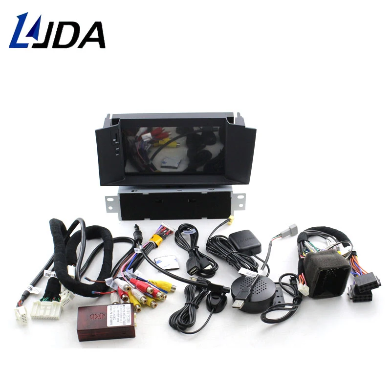 LJDA Android 9,0 автомобильный dvd-плеер для Citroen C4 C4L DS4 1 Din автомагнитола 4G+ 64G gps Навигация Аудио wifi Мультимедиа Стерео Canbus