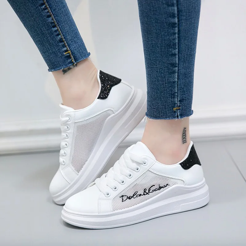 Женская Повседневная обувь Сезон лето Красивая весенняя женская Модные дышащие