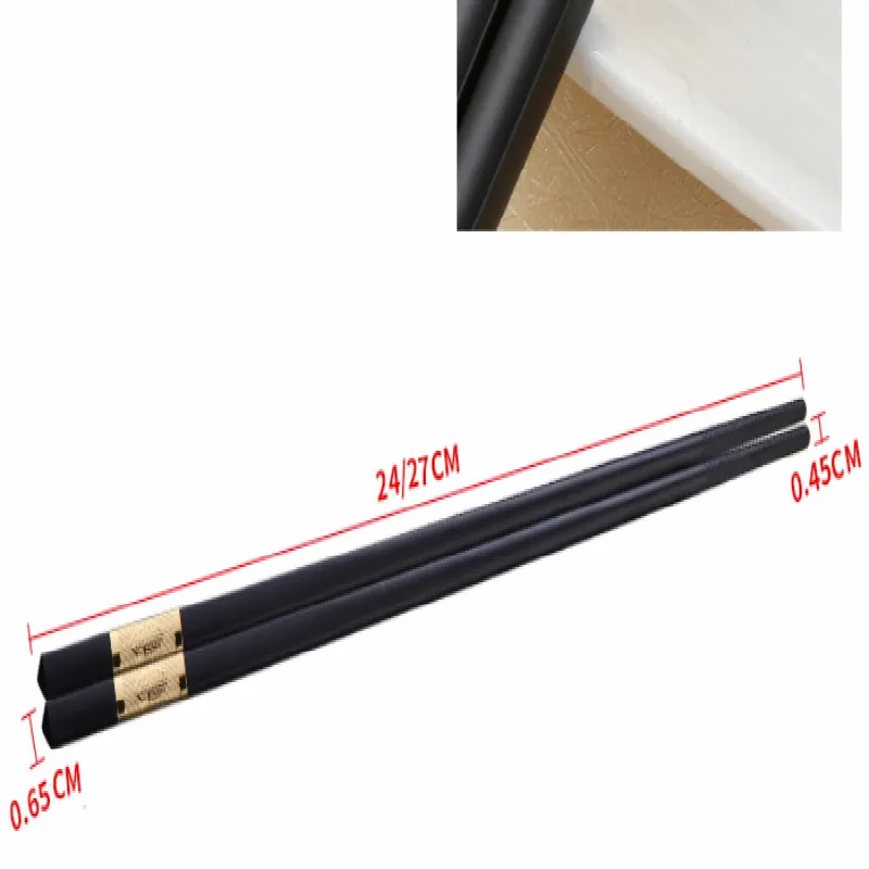 

hotel home high quality Corrosion resistant alloy Chopsticks Environmental protection Chopstick L 24CM golden free shipping