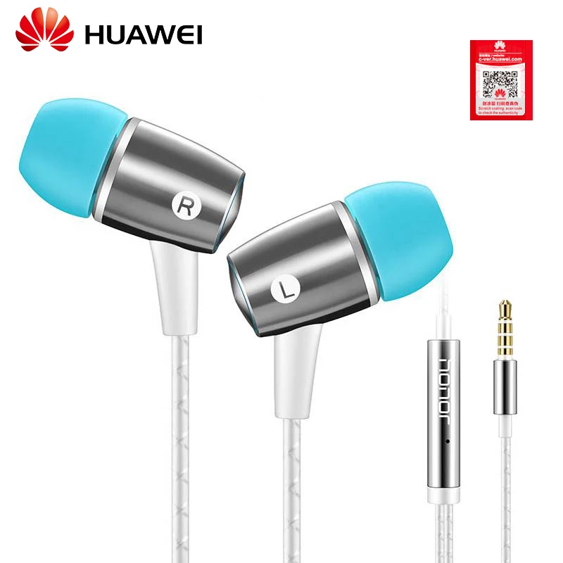 Проводные наушники Huawei Honor AM12Plus с многоцветным проводным контроллером гарнитура