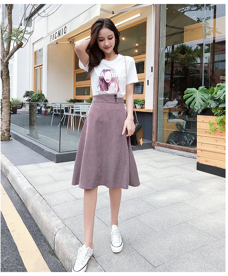 Женский комплект из двух предметов короткая футболка с буквенным принтом топы и