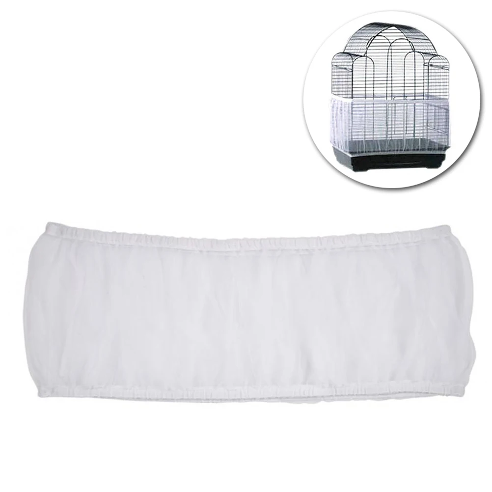 1 шт. белая клетка для птиц товары домашних животных сетчатая семян крышка