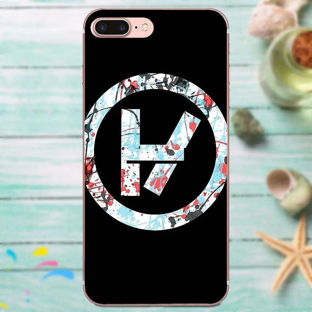 ТПУ популярные Twenty One Pilots для Xiaomi Redmi Mi Note 7 8 9 SE Pro Lite Go Play | Мобильные телефоны и