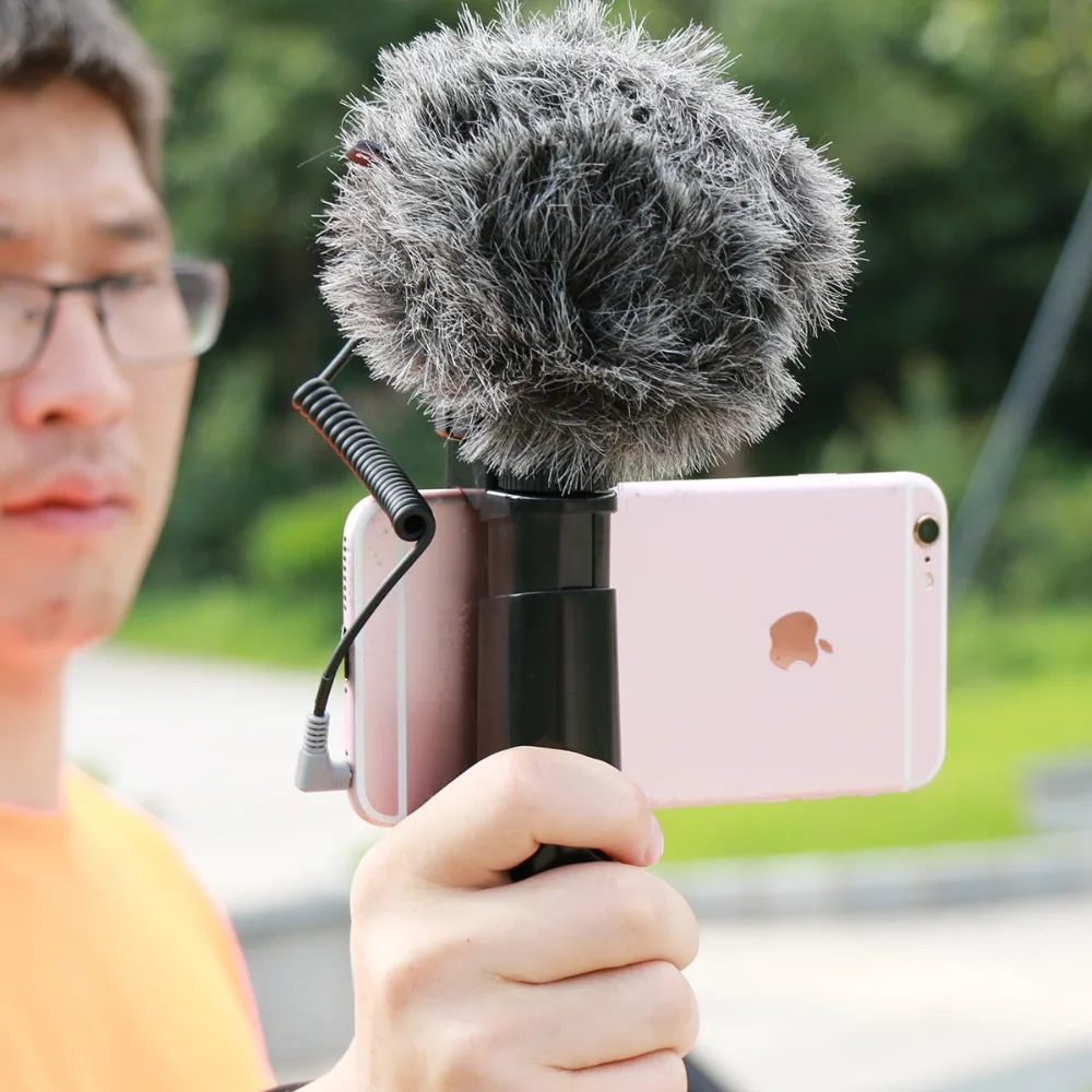 Ulanzi мм 3 5 TRS к TRRS Кабель адаптер для RODE VideoMicro VideoMic Go BY MM1 передача от смартфона