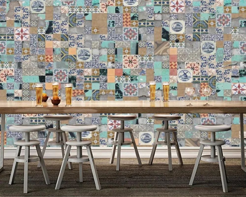 Европейский стиль ретро цементная Стена Кирпичная стена | Строительство и ремонт