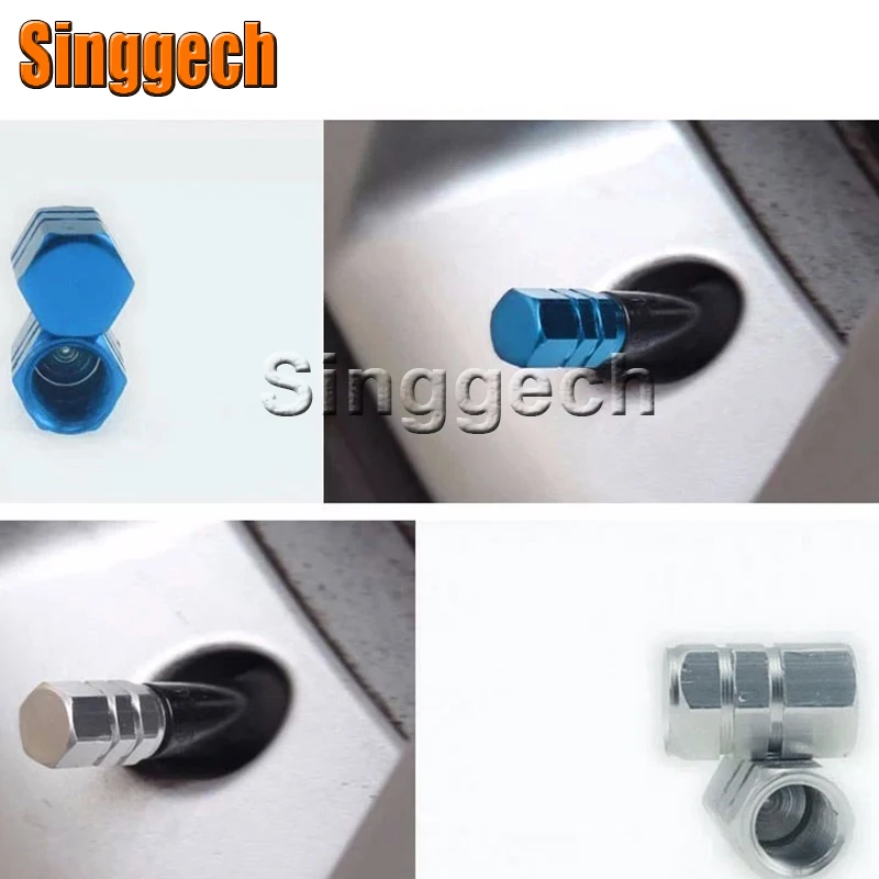 4 шт. алюминиевые колпачки воздушных клапанов автомобильных колес для Jeep Renegade