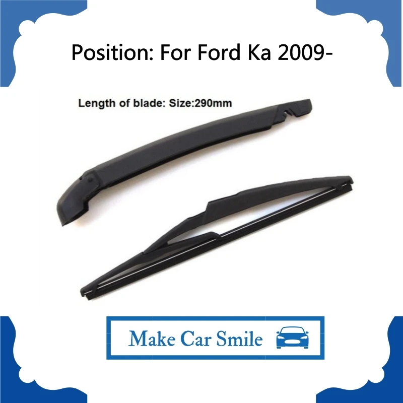 

Для Ford KA Mk2 II заднего стекла стеклоочиститель руку и лезвия 2009-2016