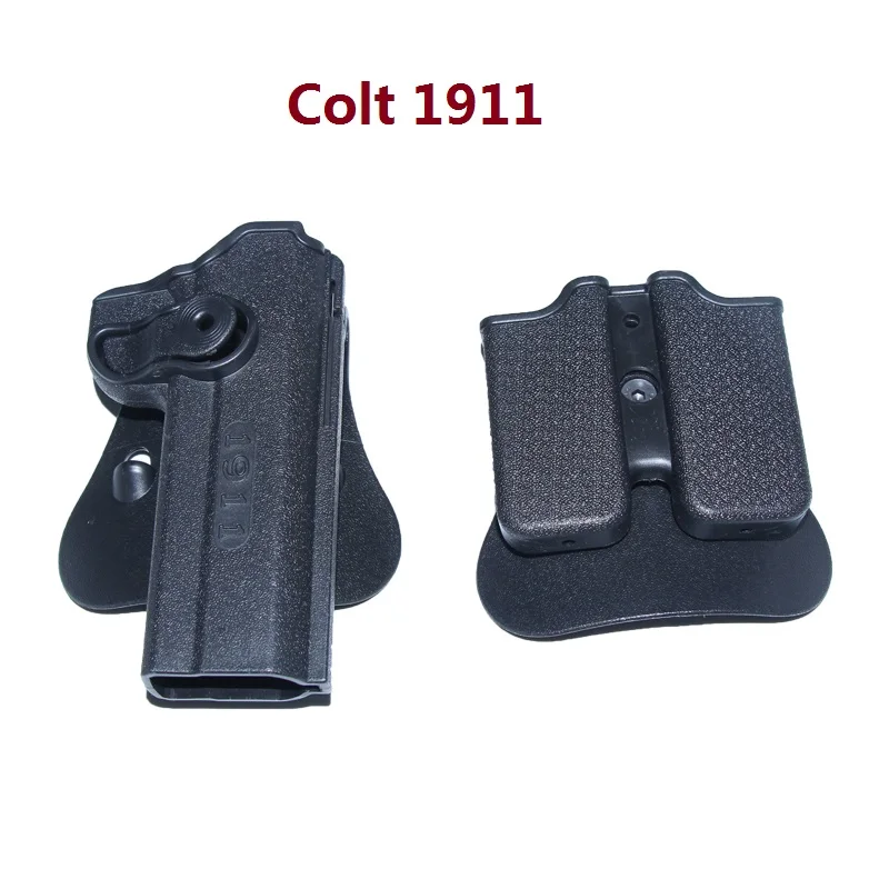 Охотничья кобура IMI Colt 1911 M9 92 GLock 17 19 22 31 тактическая для пистолета журнал чехол