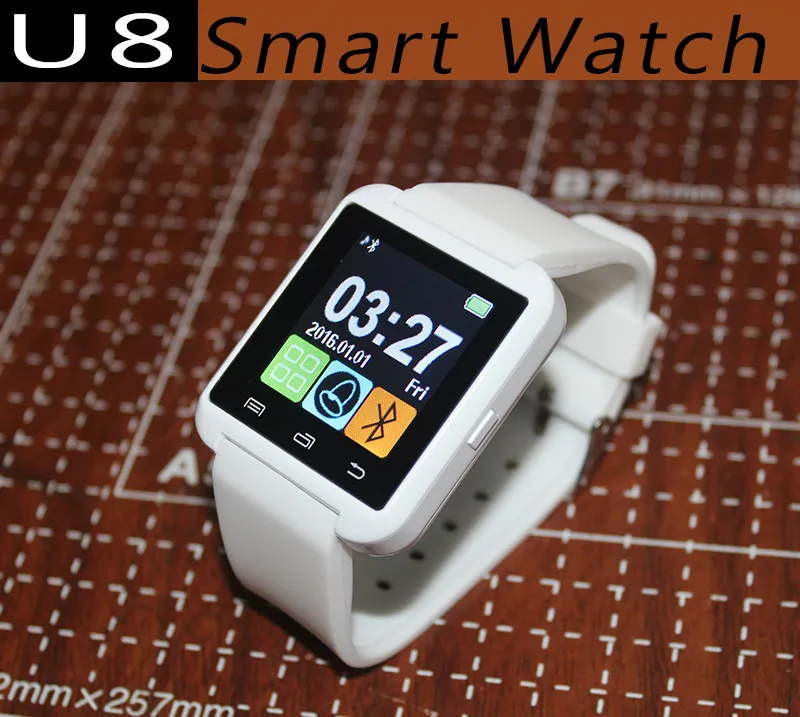 U8 Bluetooth Смарт часы альтиметр барометр спортивные часы наручные часы Водонепроницаемый Шагомер Smartwatch для IOS Android телефон