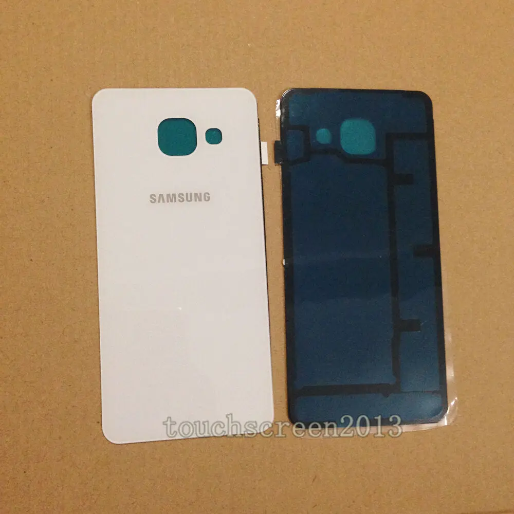 Запасная Задняя стеклянная крышка батарейного отсека для Samsung Galaxy A3 2016