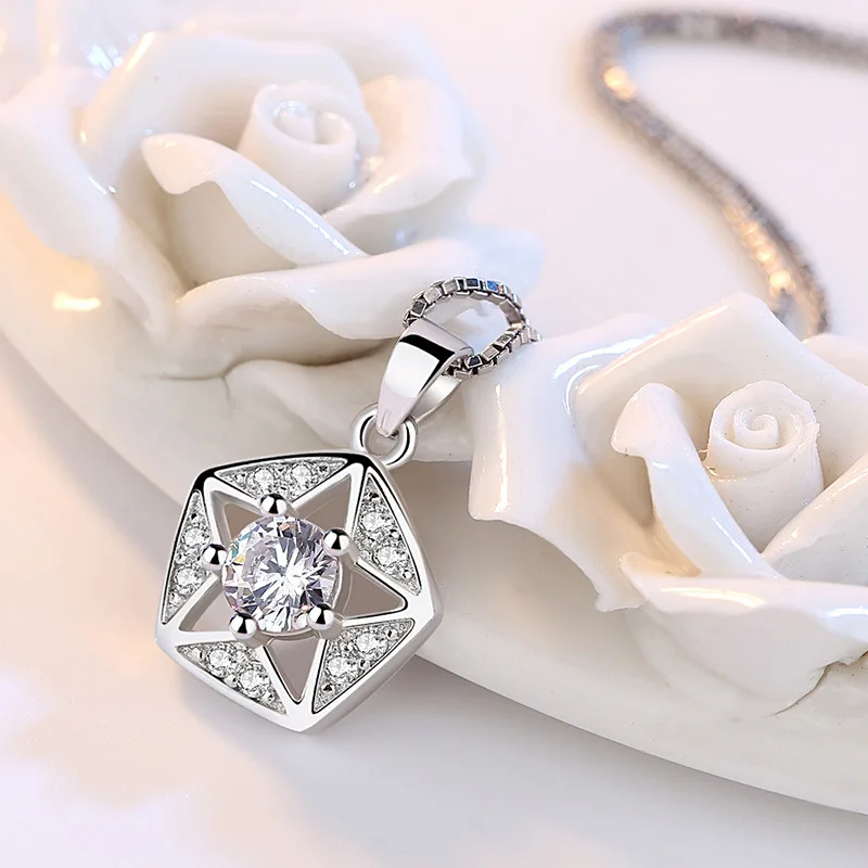 ZHUANGTAI Jewelry Мода Для женщин цепи Цепочки и ожерелья белый фиолетовый Кубического