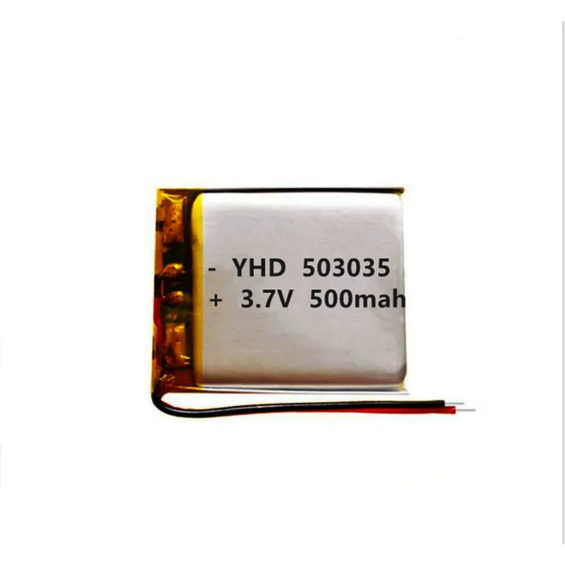 Fikida 503035 polymer battery 500mah 3.7v MP3 speaker lithium ion DVR GPS mp4 mobile phone | Электроника