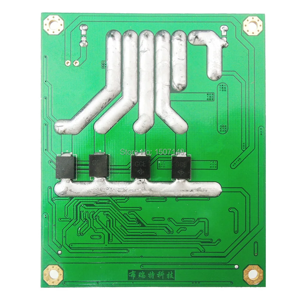 12V~ 48V 100A DC мотор привода, зарядная Модульная плата высокая частота h-мост двухканальный двигатель модуль привода