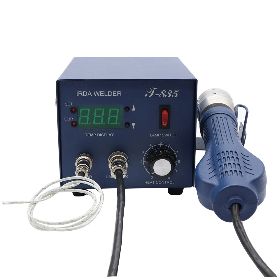 PUHUI T-835 инфракрасная Портативная паяльная станция BGA Инфракрасная тепловая 220В/110В
