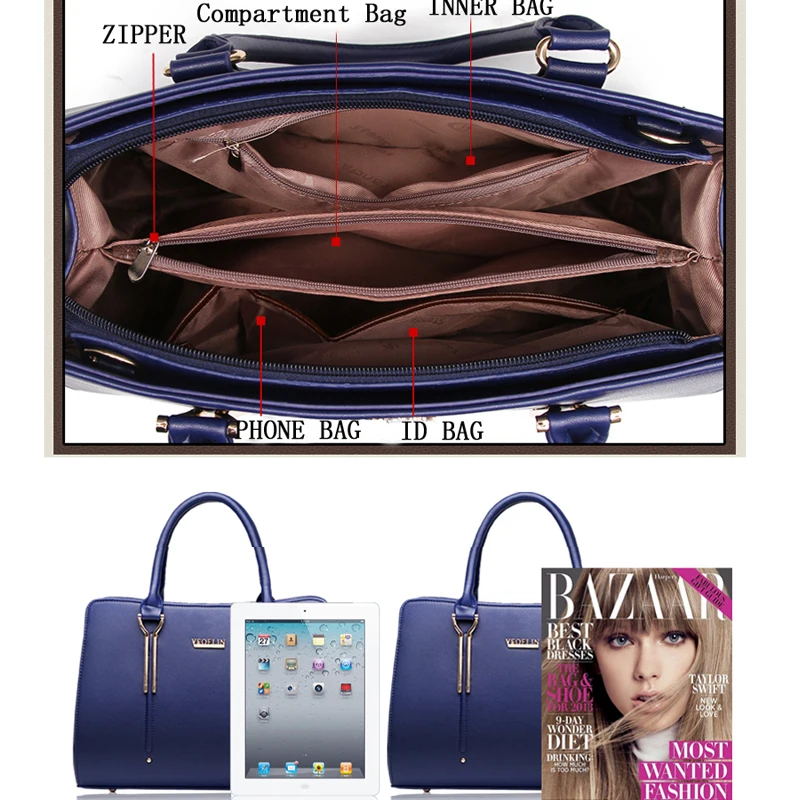 Женская сумка сумки для женщин 2018 женская мессенджер клатч дизайнерская через