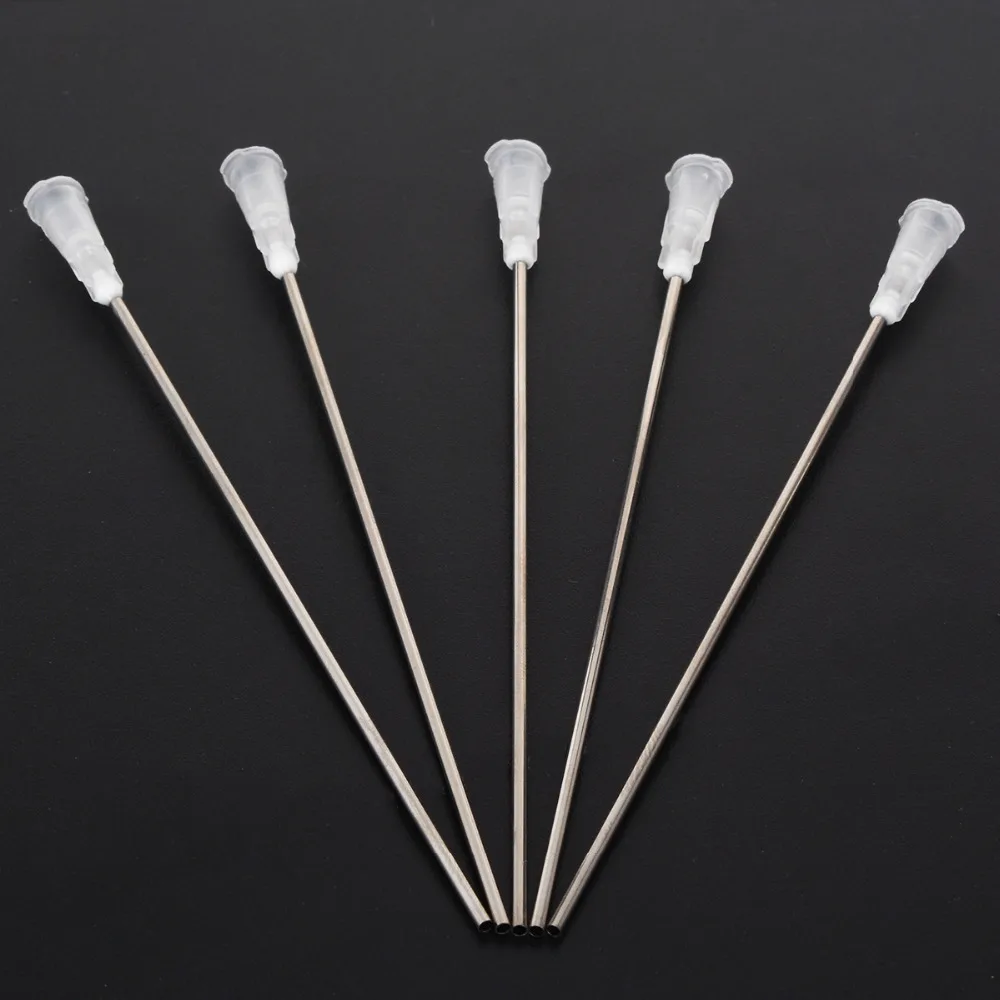 5Pcs Syringe Needle Tips 4&quot 14Ga Blunt Dispensing Adhesive Stainless Steel For Jewelry Or Filling The Ink|Эпоксиды| |