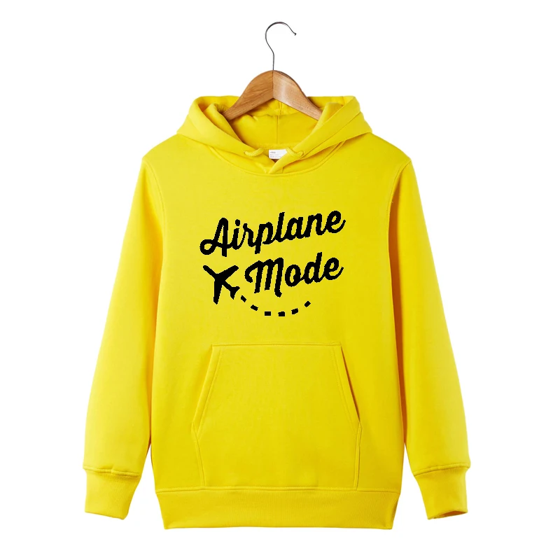 Забавная толстовка с рисунком самолета для женщин и мужчин капюшоном в стиле хип