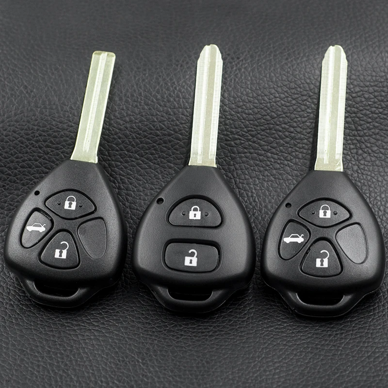 

Корпус ключа дистанционного управления для Toyota Camry Corolla Prado Vios REIZ Crown RAV4, крышка ключа 5 шт./партия, бесплатная доставка