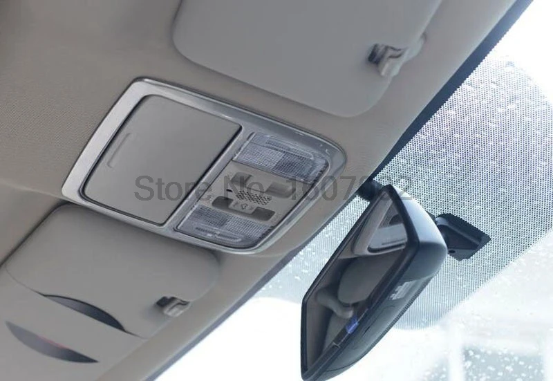 Для Honda CRV CR V 2015 2016 2 шт. ABS хромированный Автомобильный Интерьер лампа для чтения