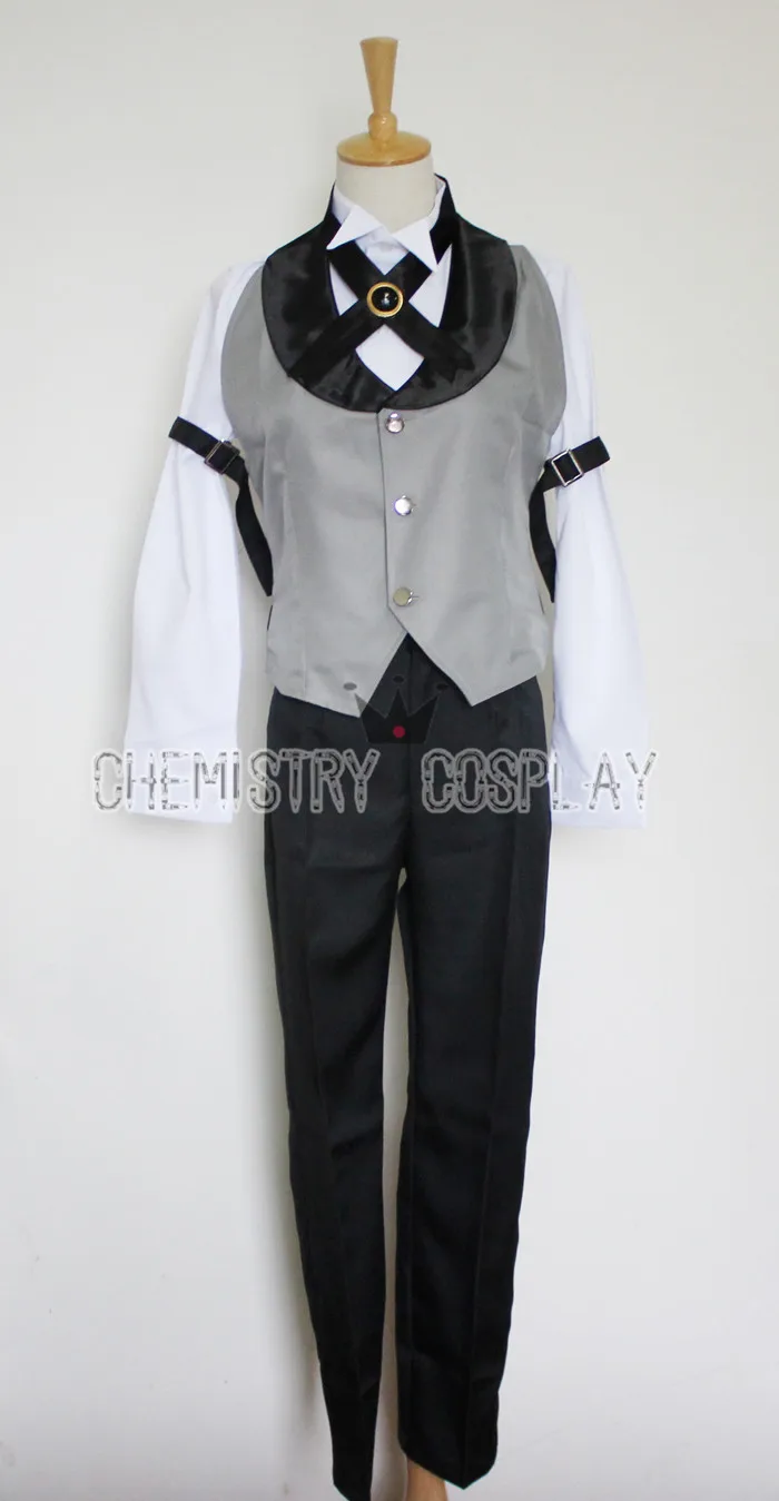 Костюм для косплея Black Butler Kuroshitsuji Клода Фауста черный костюм на заказ |