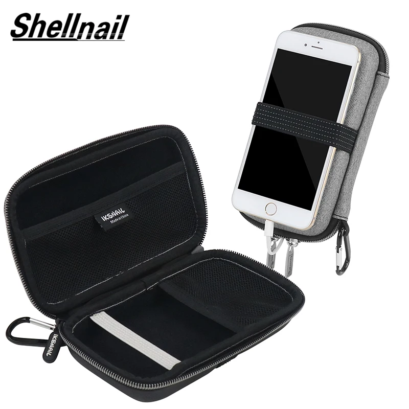 Shellnail Power Bank сумка для хранения электронный органайзер iPhone защитные сумки с usb