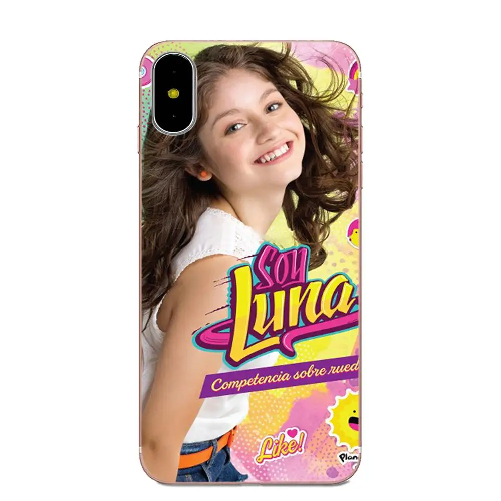 Мягкий Силиконовый ТПУ Прозрачный Новый Модный соевый Luna для Apple iPhone 4 4S 5 5C 5S SE 6 6S 7